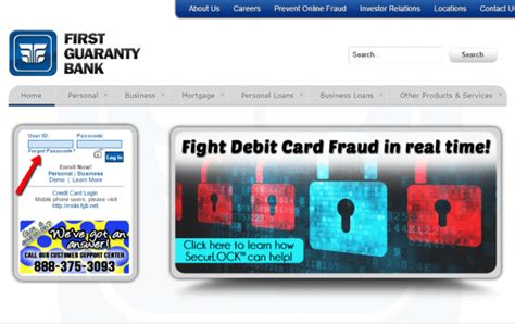 fgb smart card login|first guaranty credit card sign in.